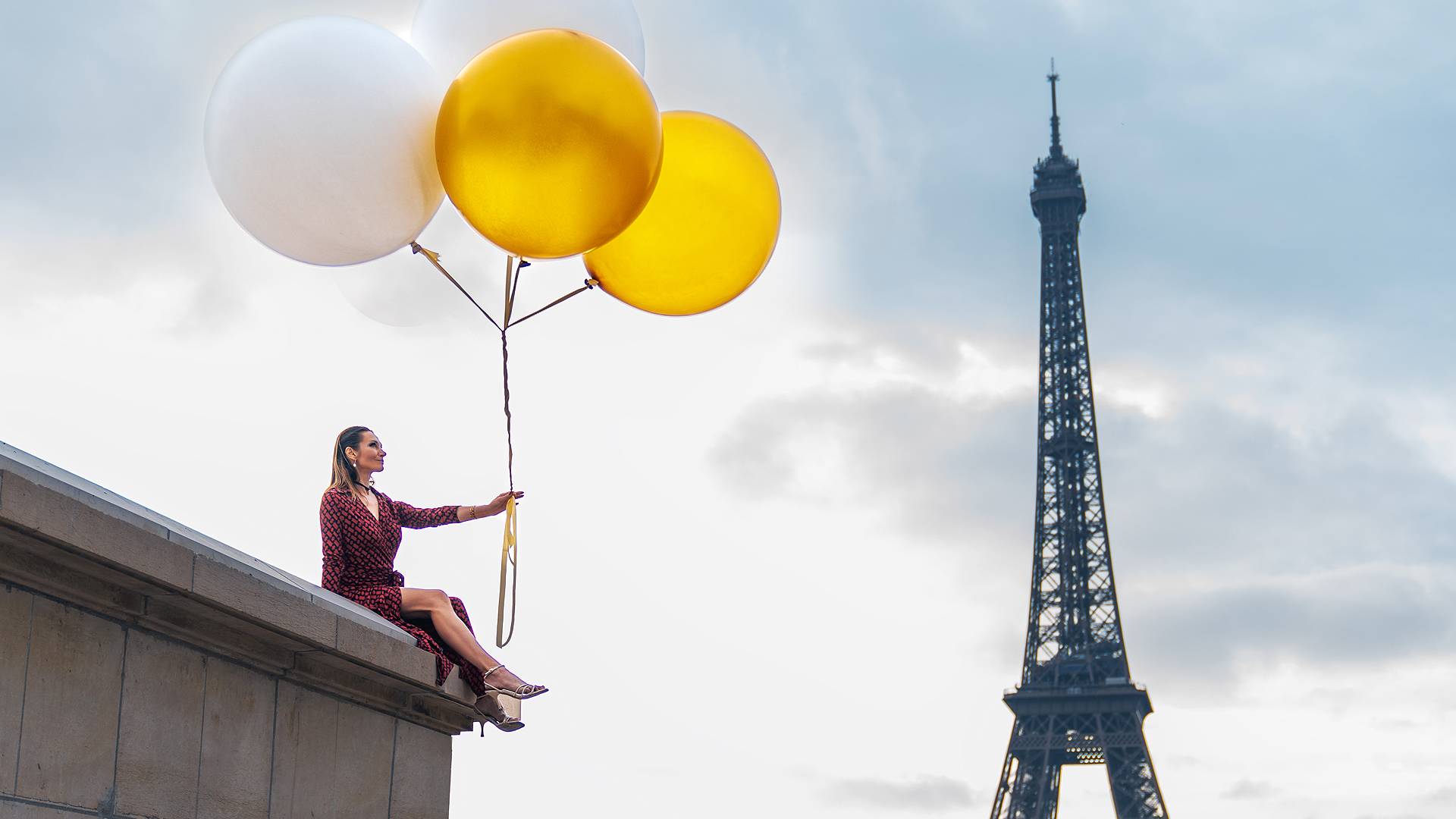 Helium balloon delivery Paris